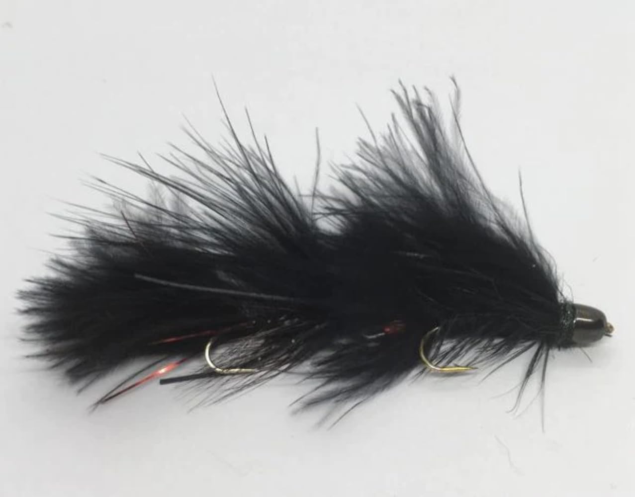 Peanut Envy Black Articulated Streamer, Fly Fishing Streamers- Strike Fly Company