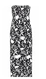 Style : maxi WICKEDFASHIONS123 - Robe - Femme SKULL ROSE