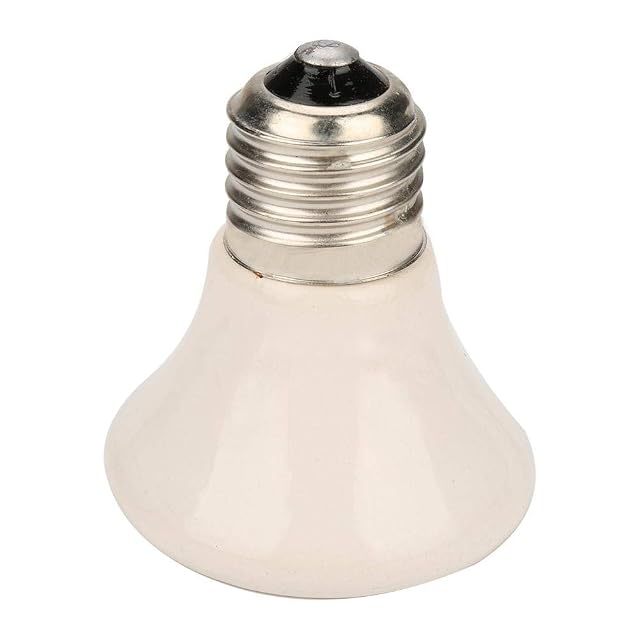 Foto 5 de 8 de Tosuny 100W Lámpara de Calor para Reptil, Lámpara de Bombilla de Calor de Cerámica Infrarroja para Tortugas
