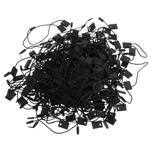 Mikinona 990 Piezas Unidades Cuerda Colgante con Cierre Rápido de Poliéster para Etiquetas de Precio Equipaje y Prendas Resistente y Suave para Uso Comercial y Embalaje de Regalos