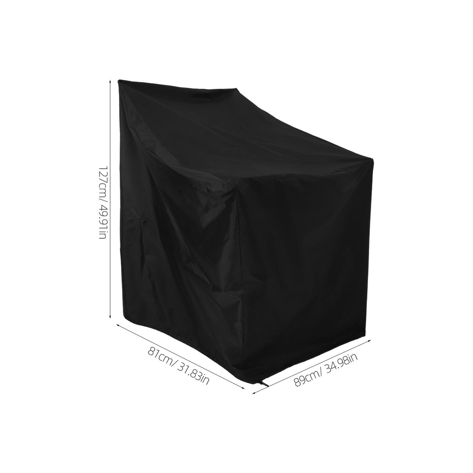 Kisangel Copertura Protettiva per Spazzaneve 210d Oxford e Antivento, Copertura Esterna Resistente per Soffiatore da Neve, Adatta per Uso Domestico e Giardino, Design Saldamente Aderente