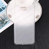  MELOENVIAS Funda Carcasa para BQ AQUARIS U2 / U2 Lite Gel TPU Liso Mate Color Transparente