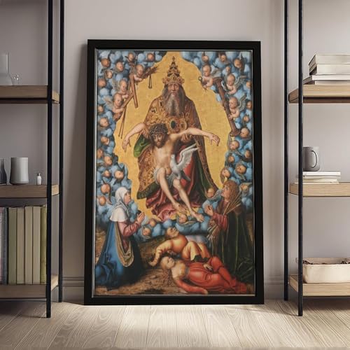 Impression sur toile The Holy Trinity cadre décoration murale - 4