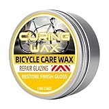 Bicycle Grease for Protect Bicycle Paint,Slow Down Oxidation and Fading & Increase Shine,Bicycle Frame Maintenance Wax - Suitable for All Paint Colors(2.56oz)