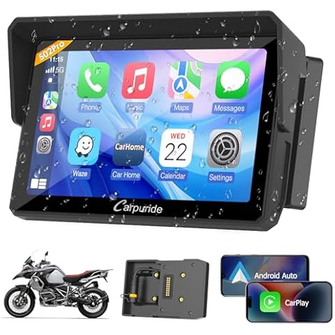 Carpuride W502PRO B pour Moto Cover