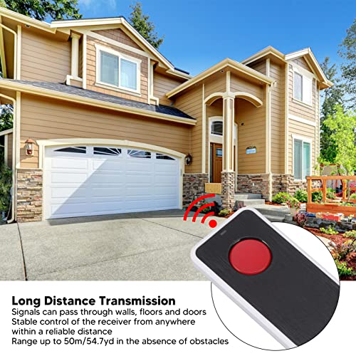 Interruptor Inteligente Sem Fio RF, Fácil de Usar 433 MHz Interruptor de Controle Remoto para Casa p