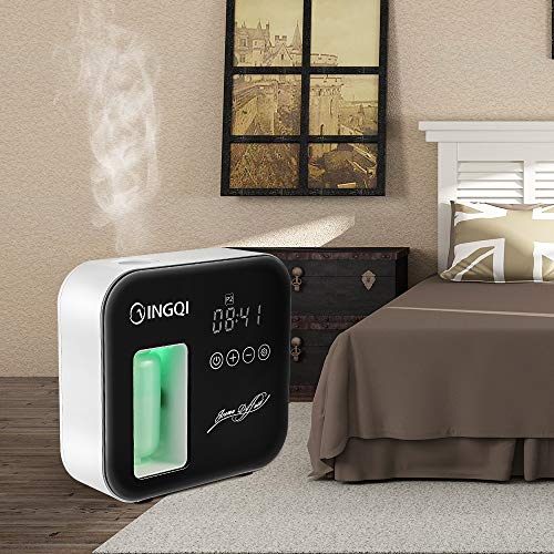 Ingqi Nebulizing Aroma Aromatherapy Professional Grade Diffusers, Nanometer Atomization Technology Spray Scent Diffuser Only Work For Pure Essential Oil ,50Ml Essential Oil Can Last For 2 Months #TOP4