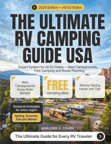 The Complete Guide to RV Camping Across the USA: The State-by-State Field Guide to Finding the Best Campgrounds, Mastering Boondocking, Cutting Costs, and Traveling All 50 States with Confidence