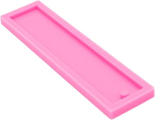 Miniatura 4 de Molde rectangular de resina súper brillante, llavero de artesanía epoxi, molde de silicona, arcilla polimérica, fabricación de joyas de bricolaje,