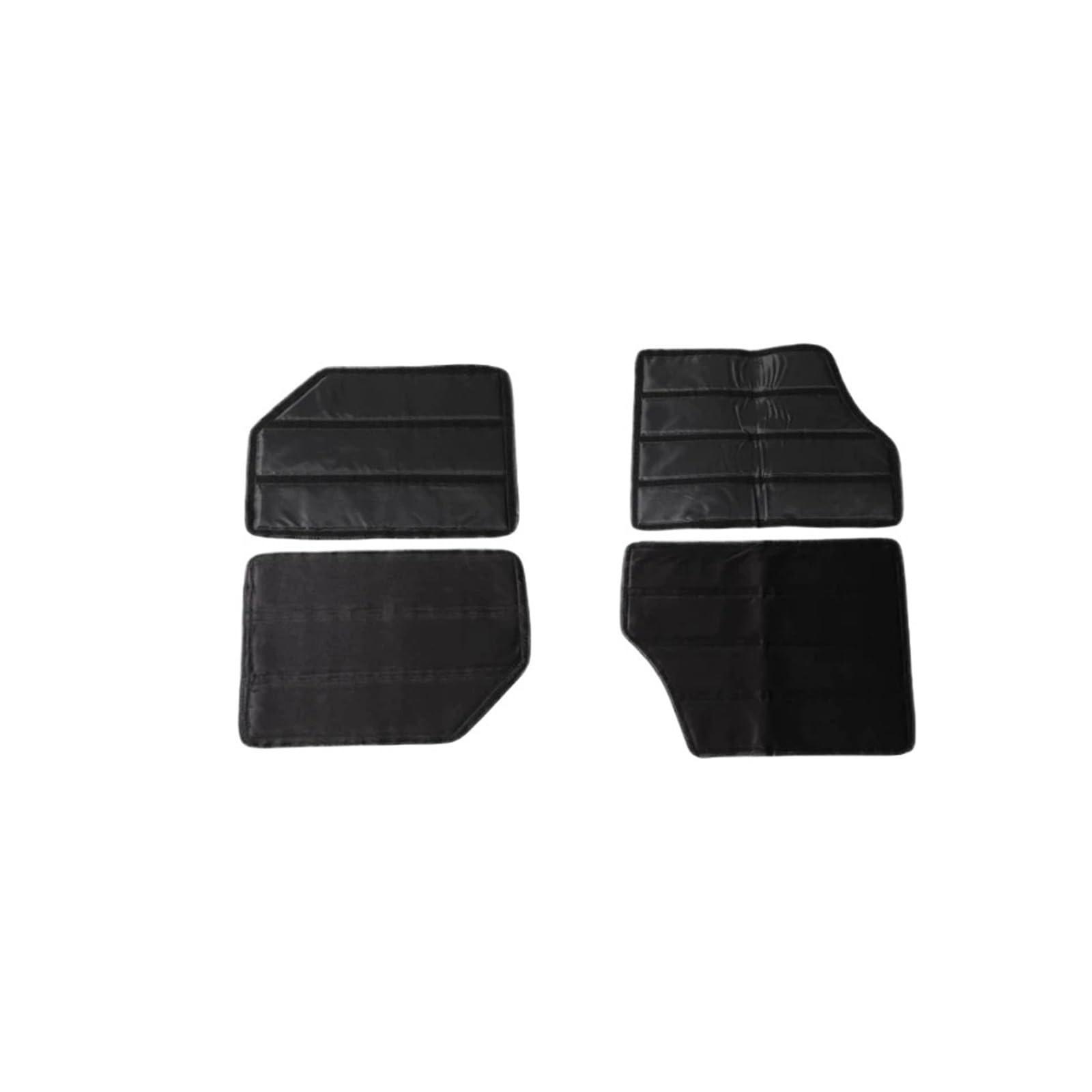 Pengshyzf Style1 4Pcs Compatible With Jeep Wrangler Jk Jl 2-Door Roof Cotton Sound Heat Insulation Pad Jk/Jl 2012-2023 Car Roof Hardtop Heat Insulation Mats(Style1)