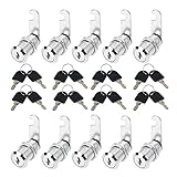 Cerradura de cilindro para buzón y muebles, 30 mm, cerradura de cilindro Cam Lock, cerradura de armario, cerradura de...