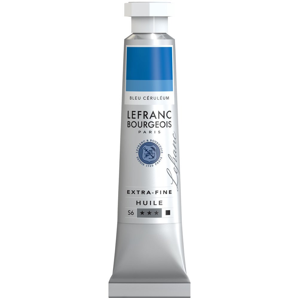Lefranc & Bourgeois Extra Fine Lefranc Oil paints Artist Pigments, oil-based paint, Cölinblau, 20 ml — image 1