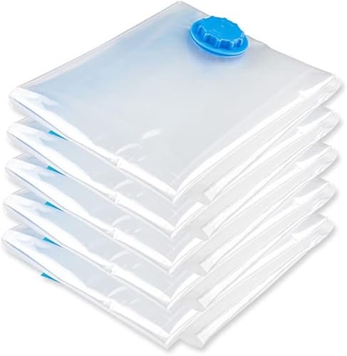 Bolsas de almacenamiento al vacío, organizador de compresión para ropa, colchas y mantas, bolsa de almacenamiento sellada que ahorra espacio,