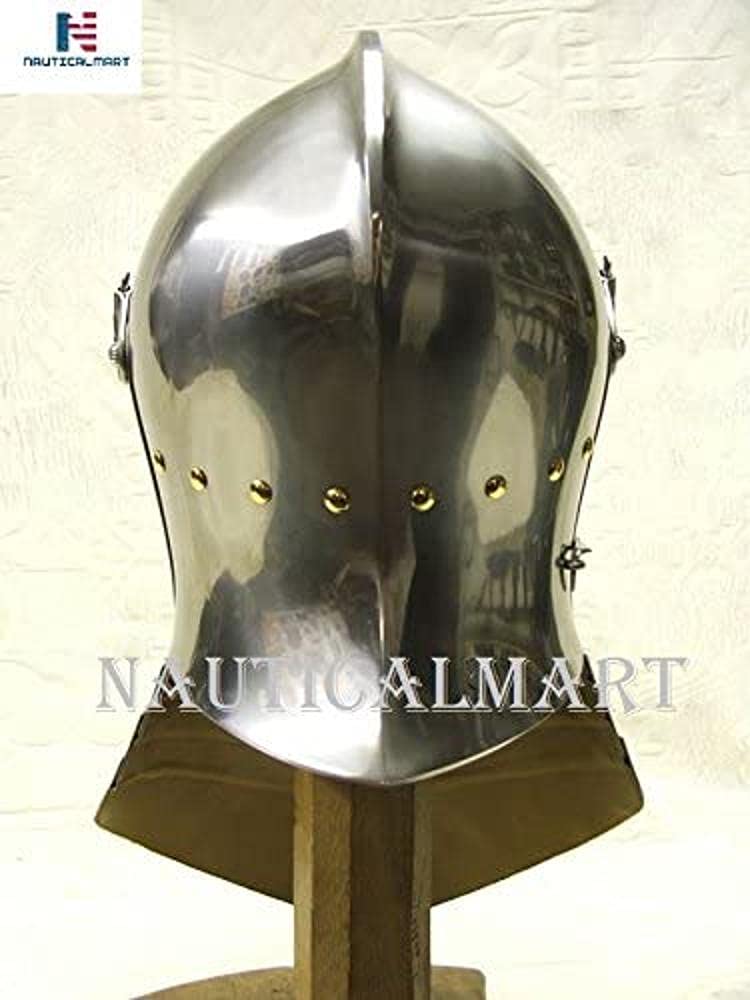 NauticalMart Medieval Knight Armor Helmet English Closed Halloween Costume