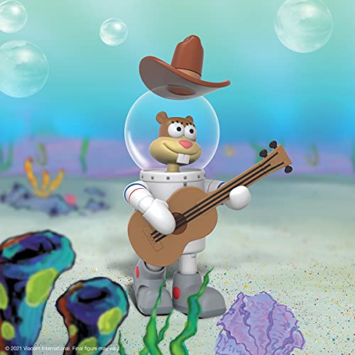Super7 Spongebob Squarepants Sandy Cheeks - Ultimates! 7 In Scale Action Figure #TOP2
