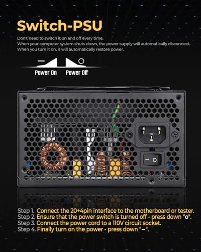 Fuente de Poder Modular 750W 80 Plus Gold ATX miniatura 5