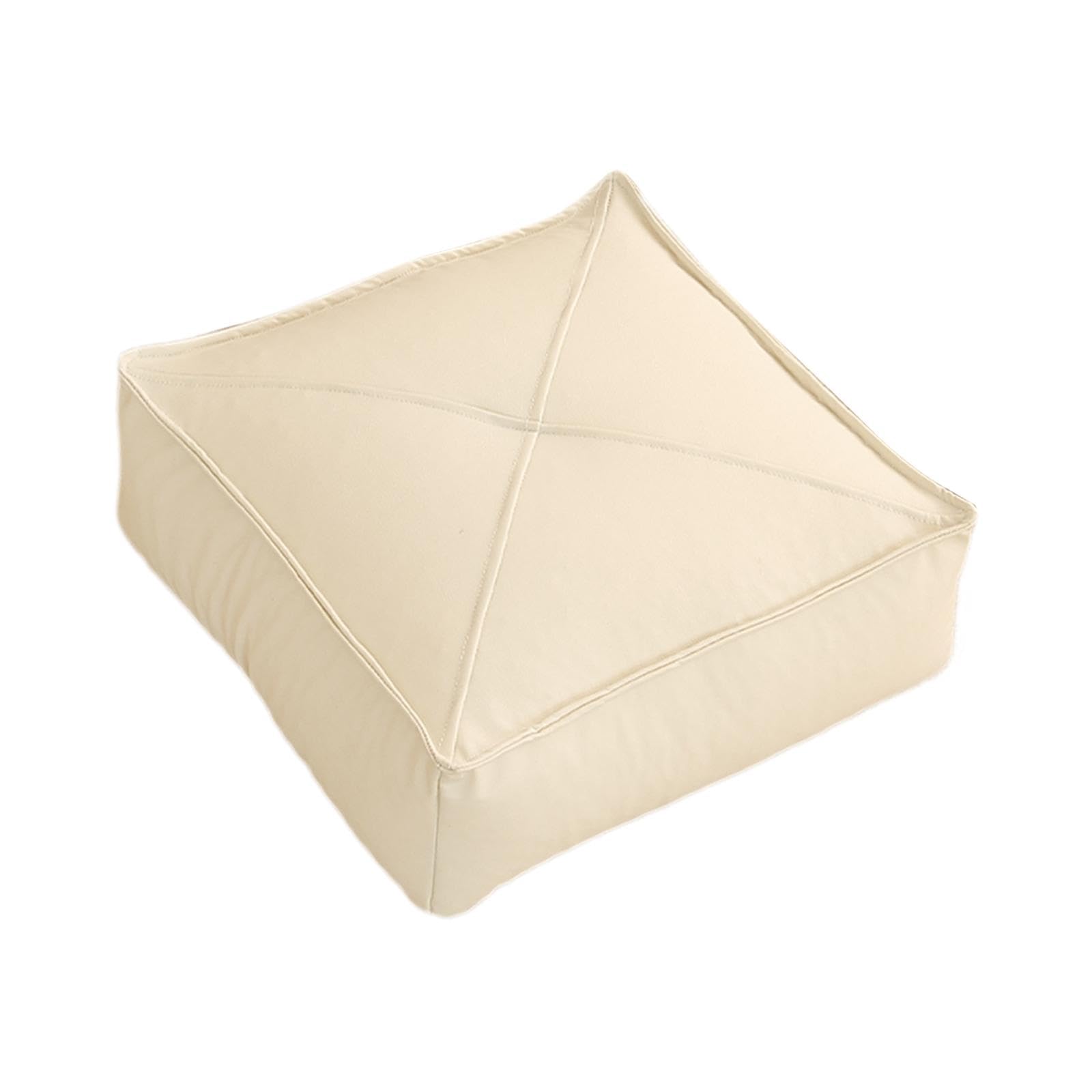 Lyla Floor Pillow Decorative Square Floor Cushion for Balcony Indoor Outdoor Yoga Beige-image-21