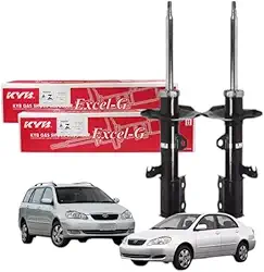 Par Amortecedor Dianteiro Original kyb Corolla 2003 a 2008/ Fielder 2004 a 2008