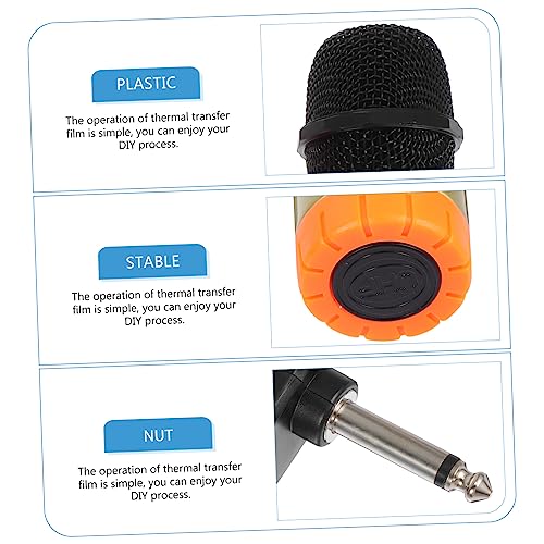 Levemolo 1Pc Microfone Sem Fio Anti Assobio Microfone Máquina De Karaokê De Mão Microfone Capacitor