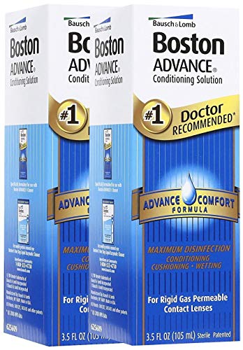 Bausch & Lomb Boston Advance Comfort Formula Conditioning Solution - 3.5 Fl Oz (Pack of 2)
