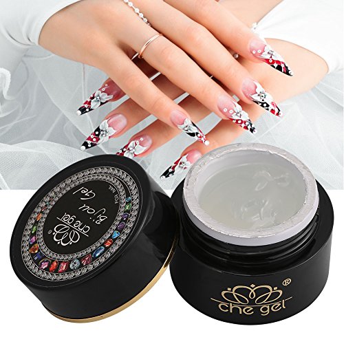 Nail Art Glue, Nail Gel Glue, Nail Art Glue Gel Glue Resin Gemstone Jewelry Diamond Gel Nagellak Duidelijke decoratie voor professionele nagelverlenging Nail Art Natural Nails Glitter