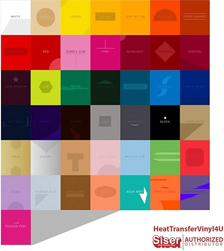 Miniatura 2 de Siser Easyweed Vinilo de transferencia de calor fucsia - rosa 15 pulgadas por 5 yardas