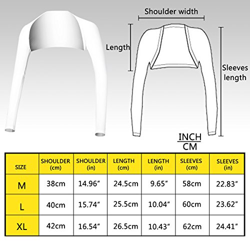 Women Golf Cooling Shawl - Breathable Arm Sleeve Shrug
