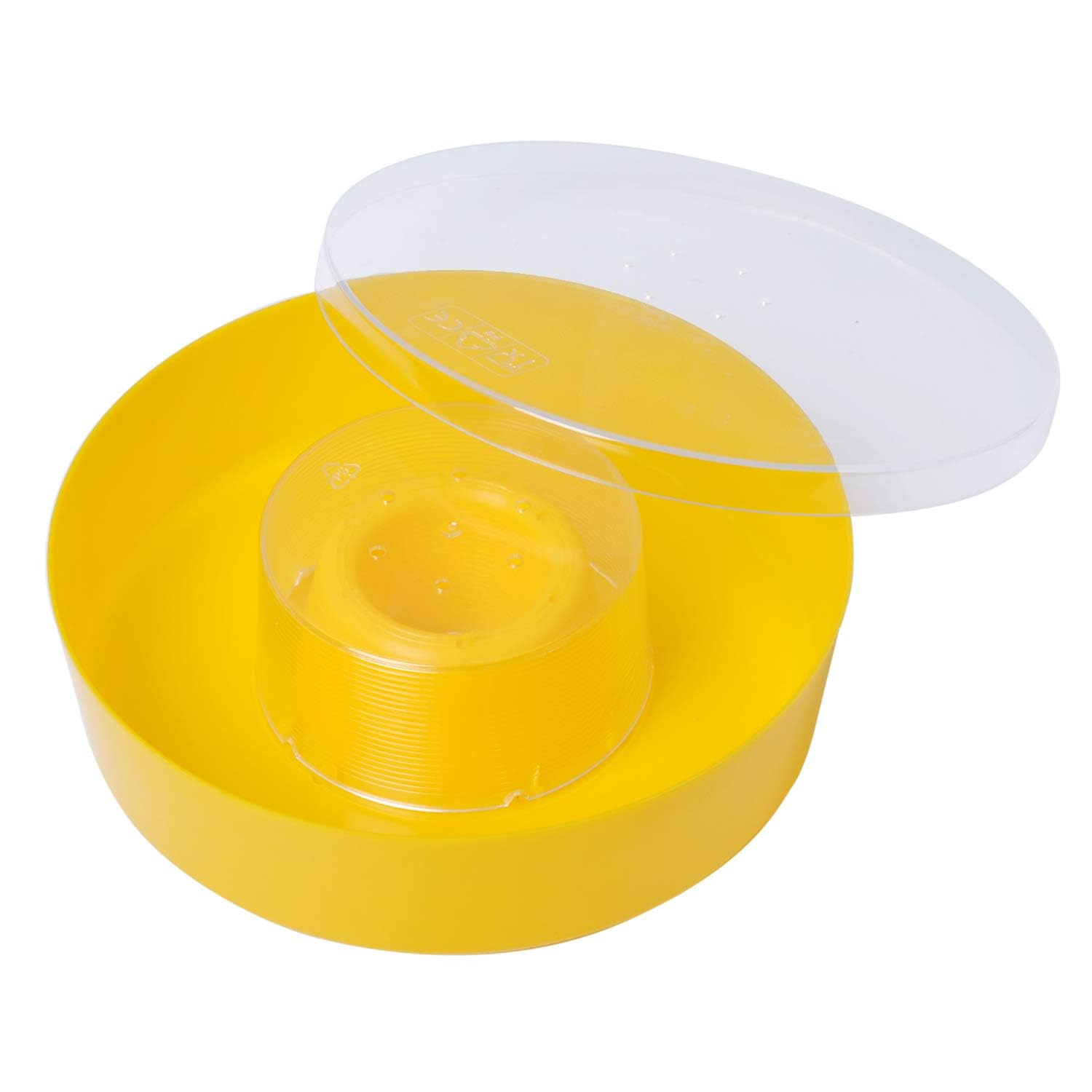 DEEPBANGHive top Feeder Beehive Round Bee Rapid Feeder Drinking Bowl for Bee Drinking Equipment & Beekeeping Supplies