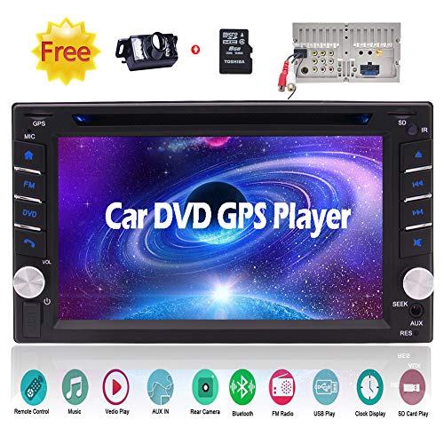 Double Din Car Video in Dash Bluetooth Car Stereo System GPS Navigation 2