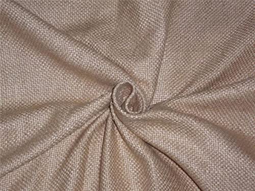 Soie matka kaki 4 plis au mètre pour couture et ameublement