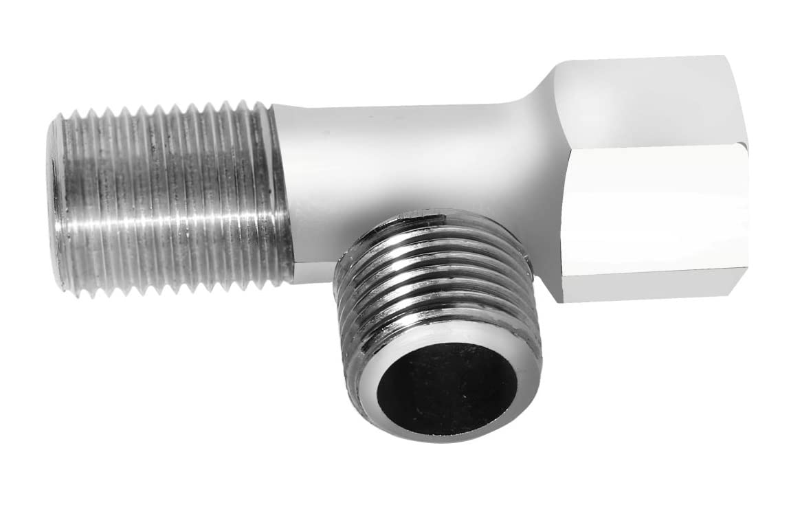 KINIK Chrome Plated Brass Tee Fitting Coupling with Male and Female Thread Connector Adapter(1/2" Inch) (B09TXYL9HM) Amazon Price History, Amazon Price Tracker