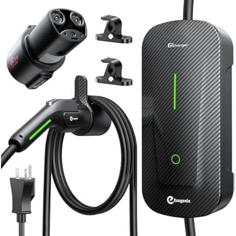Ecogenix Carbon Fiber Level 1&2 Tesla EV Charger Cover