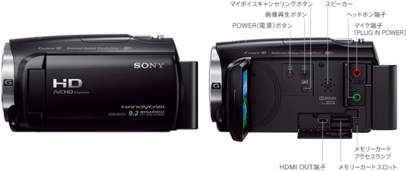ソニー SONY デジタルハイビジョンビデオカメラ Handycam