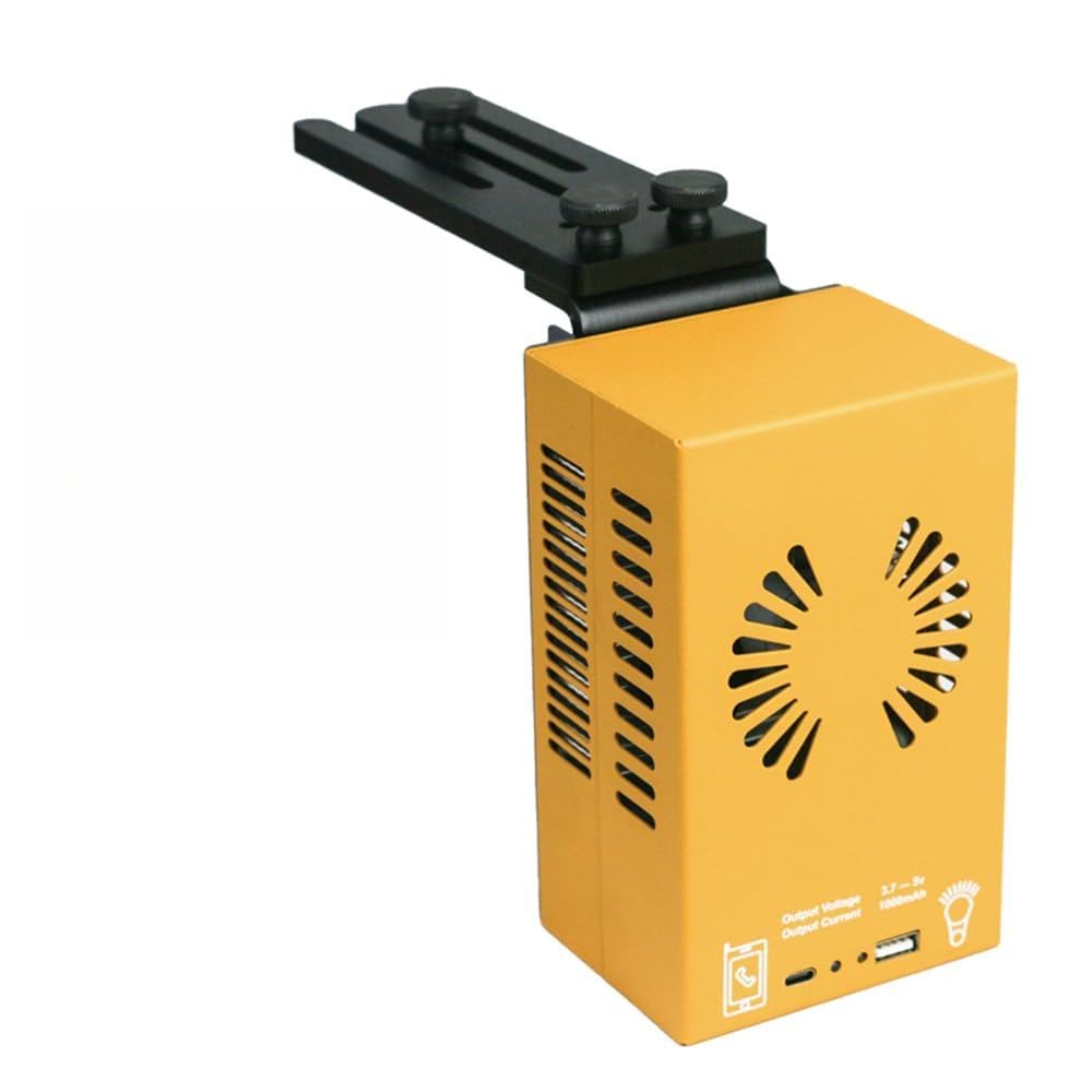 portable heat electricity powered generator hpg-01 with 1500 mah ploymer battery and led lights