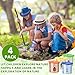 Halloscume 4 Pcs Insect Bug Viewer for Kids Magnifying Insect Box Bug Catcher Magnifier Container Critter Collection Kit Insect Cage Jar for Children Science Nature Exploration Tool