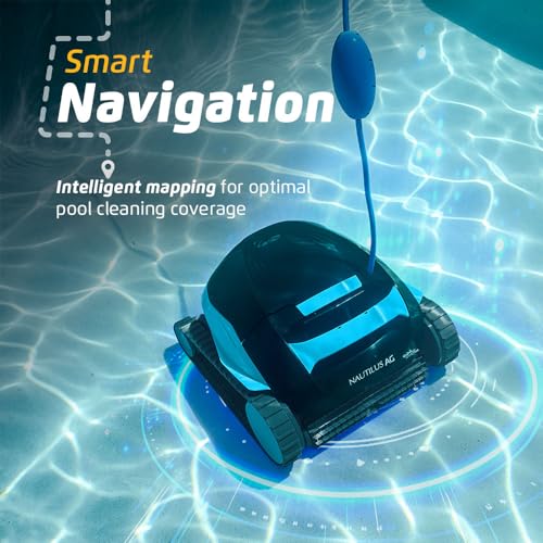 Image of Dolphin (2026 Model) Nautilus AG Automatic Robotic Pool Vacuum Cleaner, Active Scrubber Brush, Top Load Filters Access, Ideal for Above-Ground Pools up to 33 FT in Length