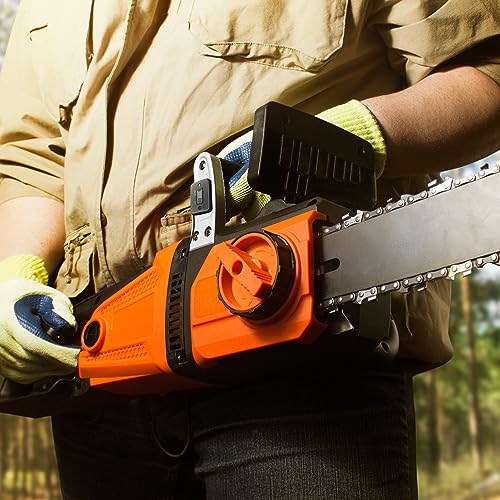 Retoo Betriebsstundenzähler Digitaler Motorsäge Stundenzähler Generator Wasserdichte Hintergrundbeleuchtung Drehzahlmesser Wartungsstundenzähler für Reiten Rasenmäher Rücksetzbarer Job-Timer