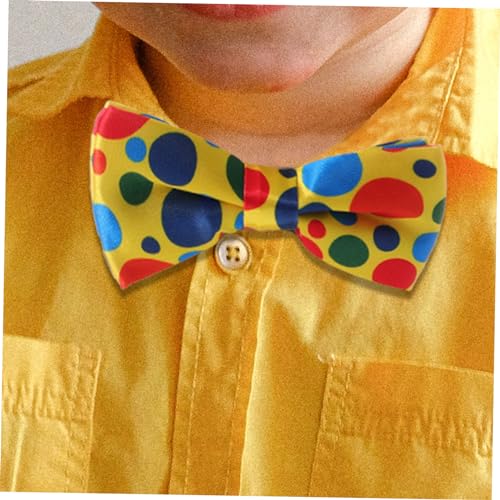 1 Set Dot Suspenders with Matching Bow Tie Comfortable Skin Friendly Costume Accessory for Themed Parties Halloween and Cosplay Events4