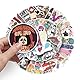 Skate Aufkleber Skateboarding Stickers 50 Stück Skateboard Graffiti Aufkleber Motorräder Fahrrad Snowboard Gepäck Laptop Auto Koffer für Kinder und Jugendliche Wasserdichte Vinyl Aufkleber