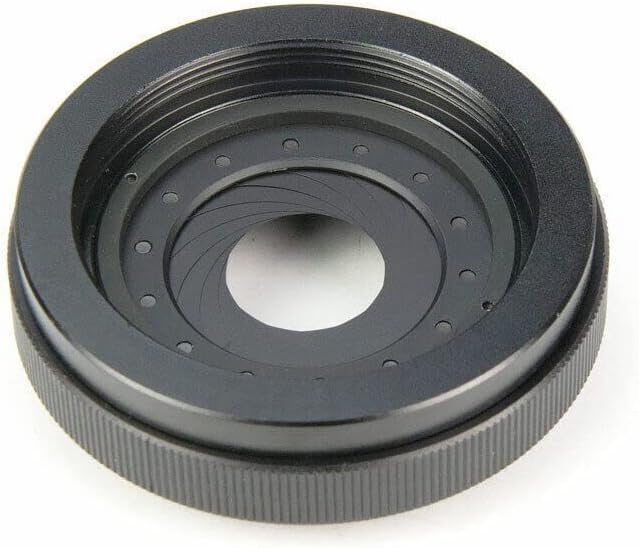 Adjustable Aperture 1.5-26mm Iris Diaphragm M30 To M37 Camera Lens