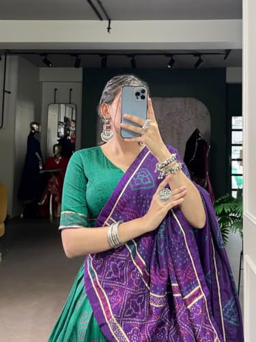 GharStudy purple silk lehenga choli – image 7