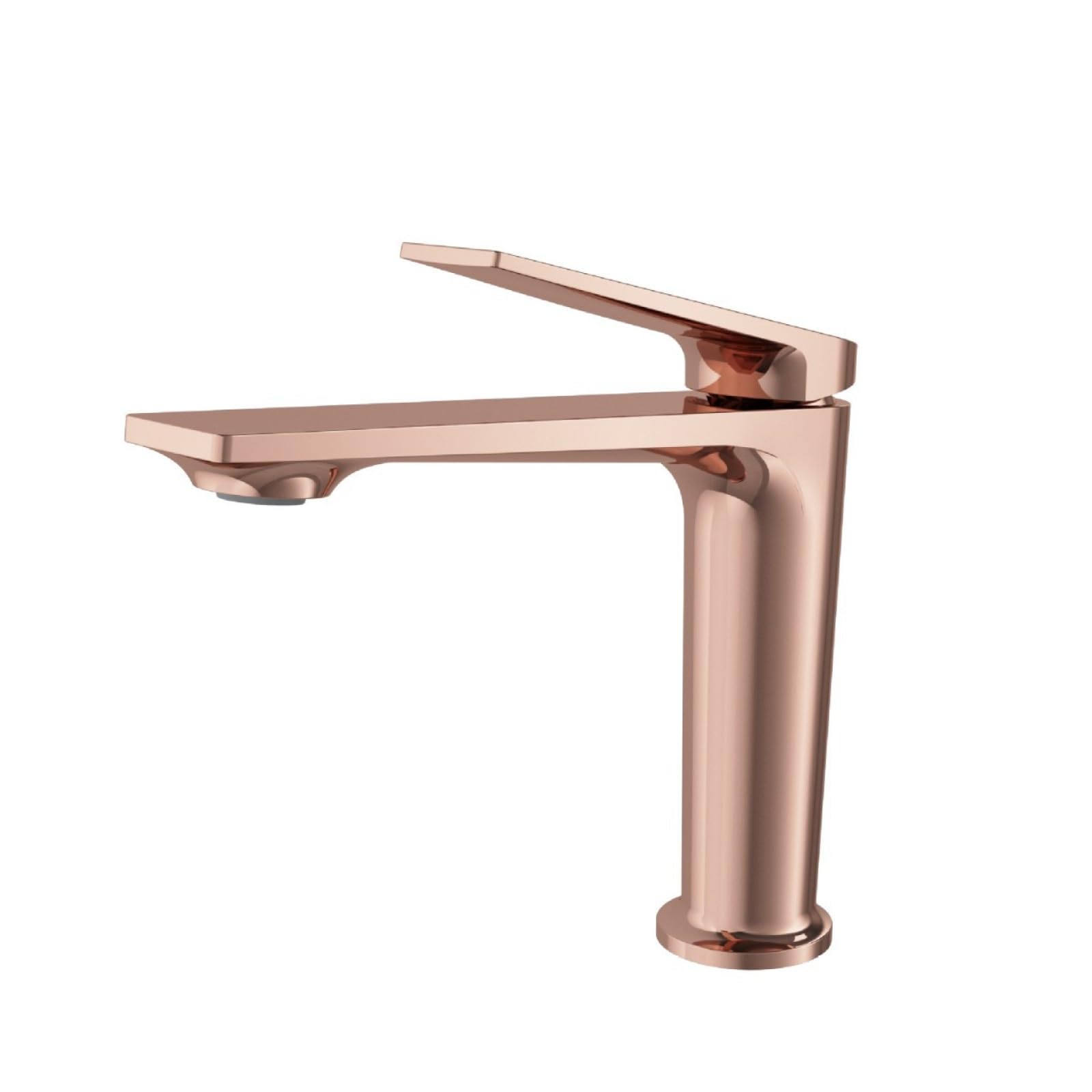 Fanjubei Rose Gold Bathroom Copper Hot And Cold Basin Faucet,