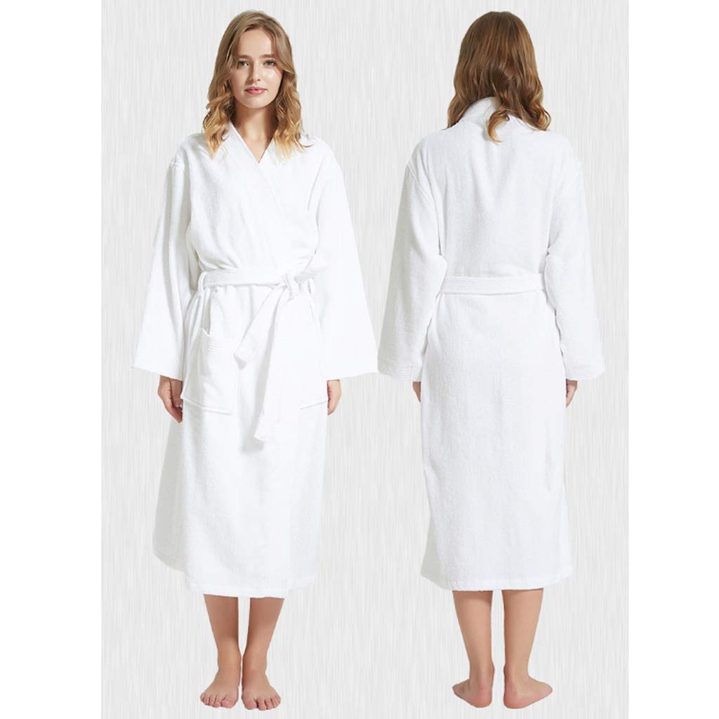 Szlafrok Szlafroki Szlafroki Dla Kobiet Suknia, Pary Szlafroki Frotte Szaty, Kimono Szaty Dla Kobiet, Bawełniany Szlafrok Szlafrok Ręcznik Lekki Szlafroki Hotel