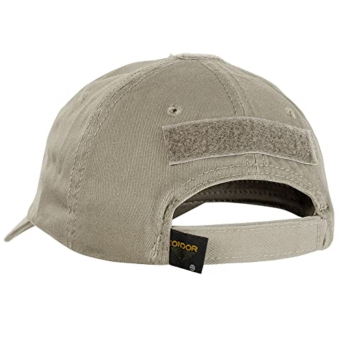 Condor Tactical Cap (Tan, One Size Fits All) #TOP6
