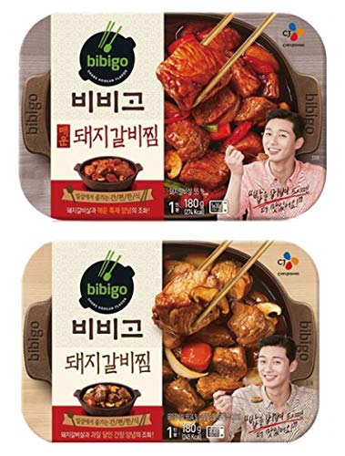 Cj Bibigo Korean Pre-made Packaged Food Pork Galbi-jjim, Slow Cooker Soy Sauce Pork