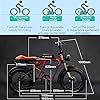 Helasdvt S2 750W 28MPH Adult Electric Bike,20 Inch Fat Tire Retro Electric Mountain Bike,7Speed,48V13A Removable Battery,with Suspension Fork (RED, 1 Battery) #5