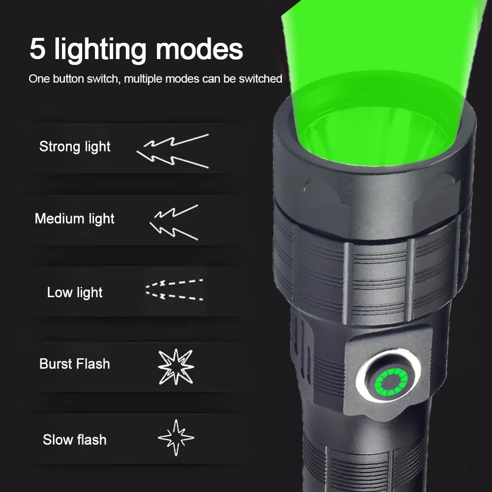 LUXJUMPER Green Light Torch - Image 3
