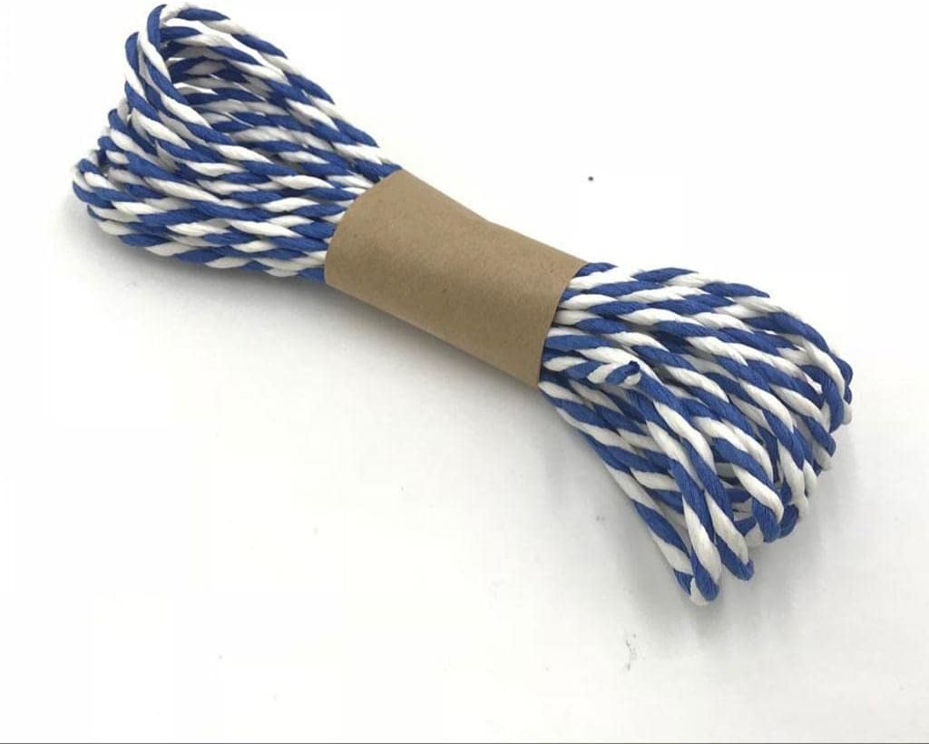 5 Meters Paper Cord Craft Rope Twine String for Gift Wrapping Dark BlueCrafts|Multi-Purpose Craft Supplies|Crafting Pieces|Ribbon
