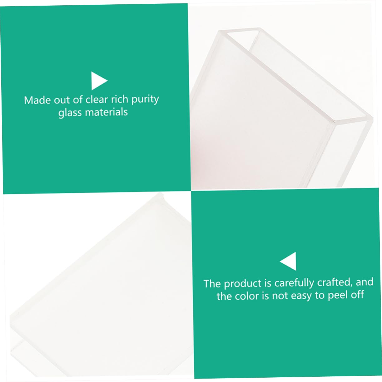 SOLUSTRE 2stücke Laboratory Glass Cuvette Path Hochtransparente Küvette Für Spektrophotometrie Und Chemische Analysen Für Und Forschungsanwendungen