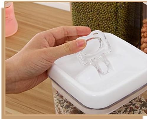 Canister Storage Jar Container Plastic For Food And Candy / Tea Caning Kitchen Accessories